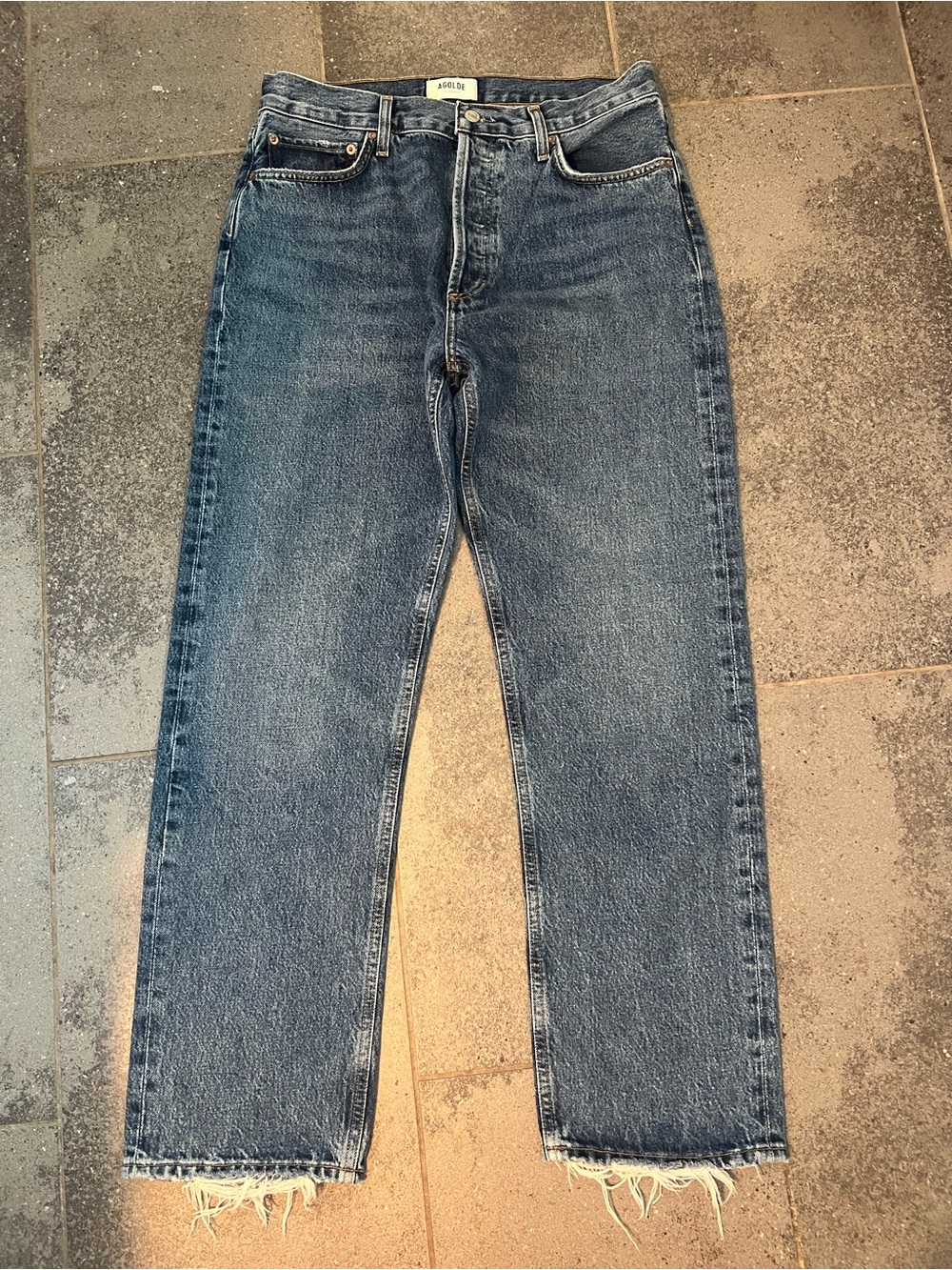 AGOLDE 90'S PINCH WAIST HIGH RISE STRAIGHT IN RANGE. Size 30. NWOT - Picture 6 of 16